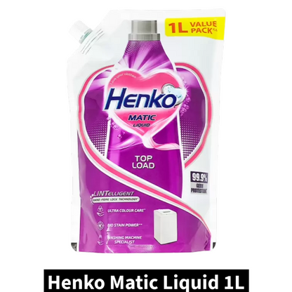 Henko Matic Top Load Liquid (1L)(Pack of 1)