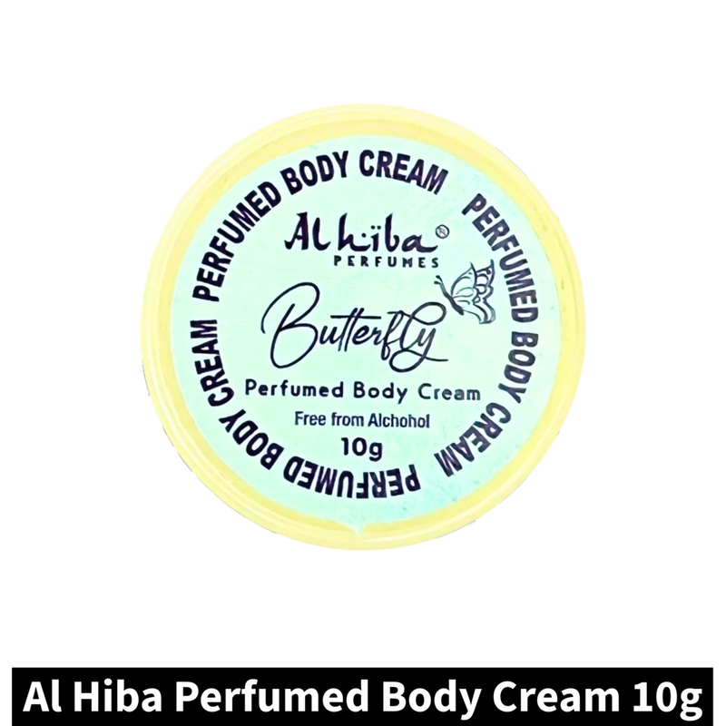 Al Hiba Perfume Body Cream Butterfly (10gm)