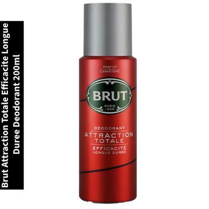 Attraction Totale Brut Efficacite Longue Duree Deodorant 200ml