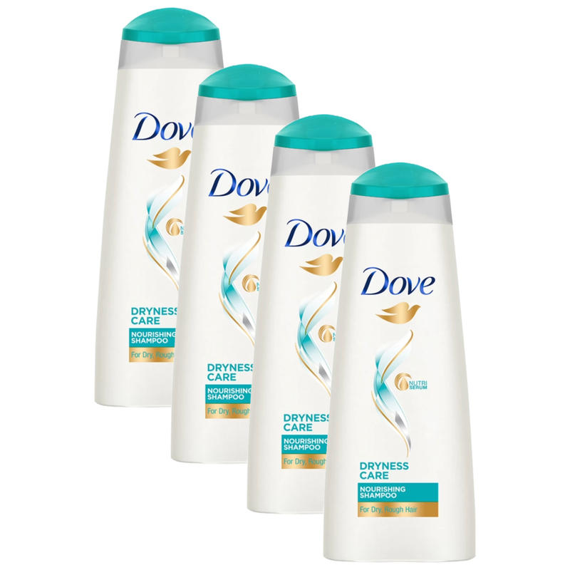 Dove Nutri Serum Dryness Care Shampoo 340ml Pack of 4