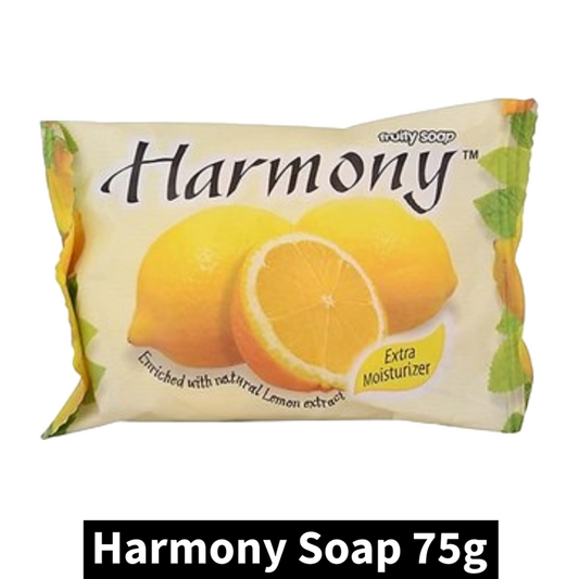 Harmony Lemon Extract Fruit Soap (75gm)(Pack of 1)