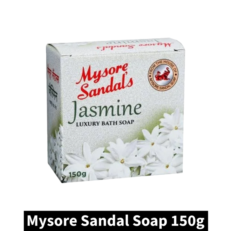 Mysore Sandal Jasmine Soap (150gm)(Pack of 1)