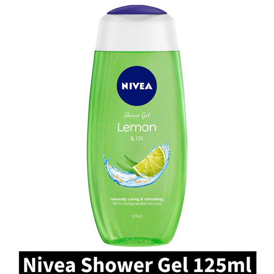 Nivea Lemon & Oil Shower Gel (125ml)(Pack of 1)