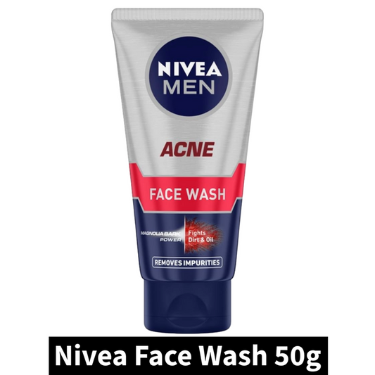 Nivea Men Acne Face Wash (50gm)(Pack of 1)