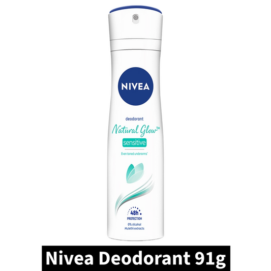 Nivea Natural Glow Sensitive Deodorant (91gm)(Pack of 1)