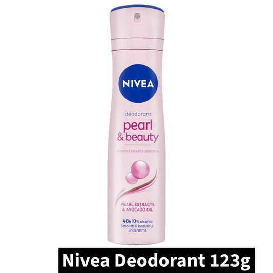 Nivea Pearl & Beauty Deodorant (123gm)(Pack of 1)