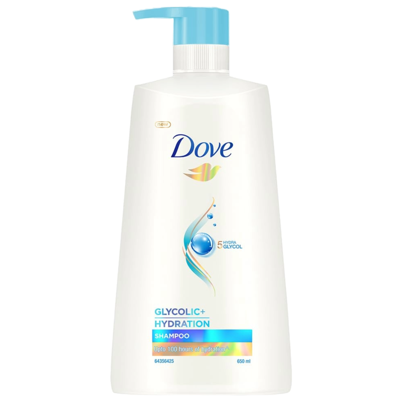 Dove 5% Hydra Glycol Glycolic + Hydration Shampoo 650ml