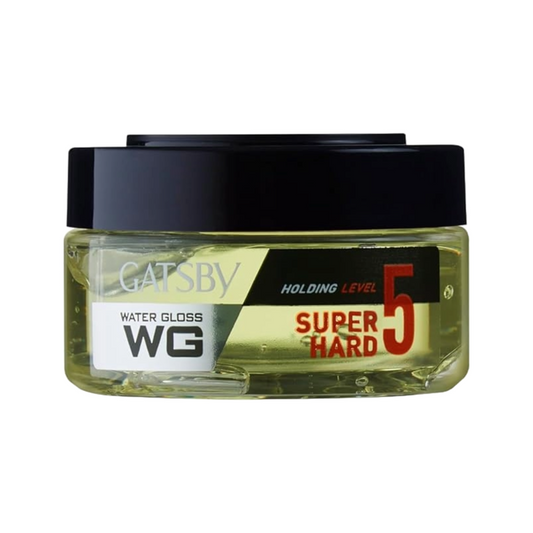 Gatsby Super Hard Water Gloss Holding Level 5 Hair Styling 30g