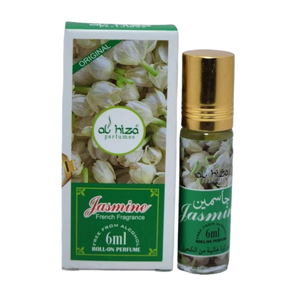 Al Hiza Jasmine Perfume (6ml)(Pack of 2)