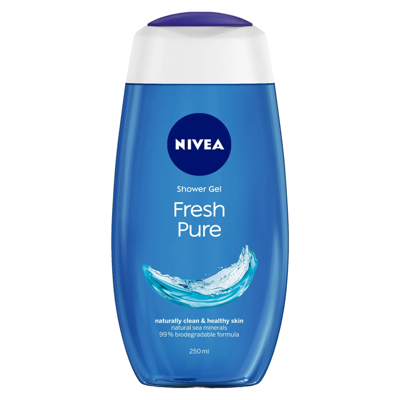 Nivea Fresh Pure Naturally Clean & Healthy Skin Shower Gel 250ml