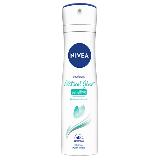 Nivea Natural Glow Sensitive 48H Protection Mulethi Extracts Deodorant 91g