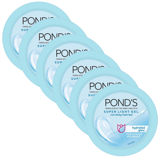 Ponds Super Light Gel Oil Free Moisturiser - 25g (Pack Of 6)