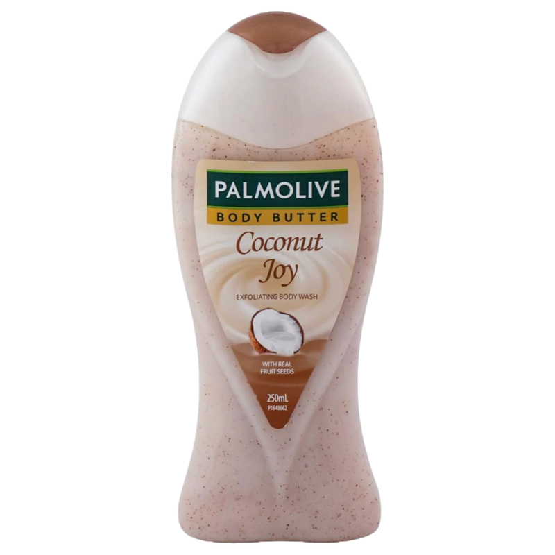 Palmolive Coconut Joy Butter With Real Fruit Seeds Body Wash 250ml