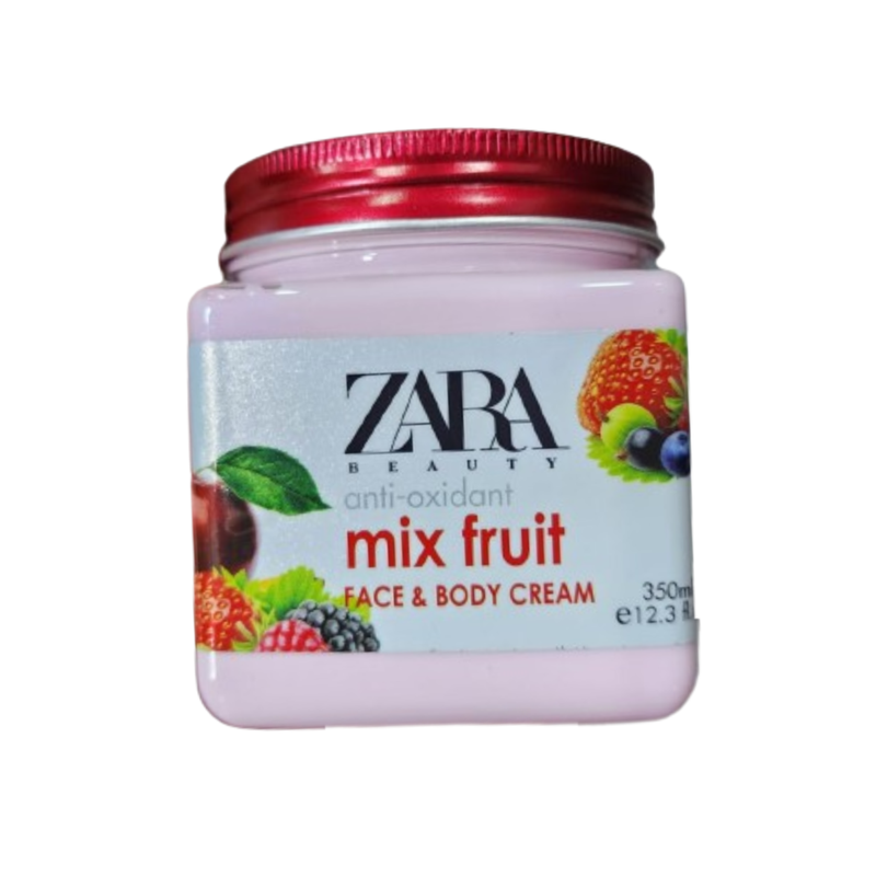 Zara Beauty Anti-Oxidant Mix Fruit Face & Body Cream 350ml