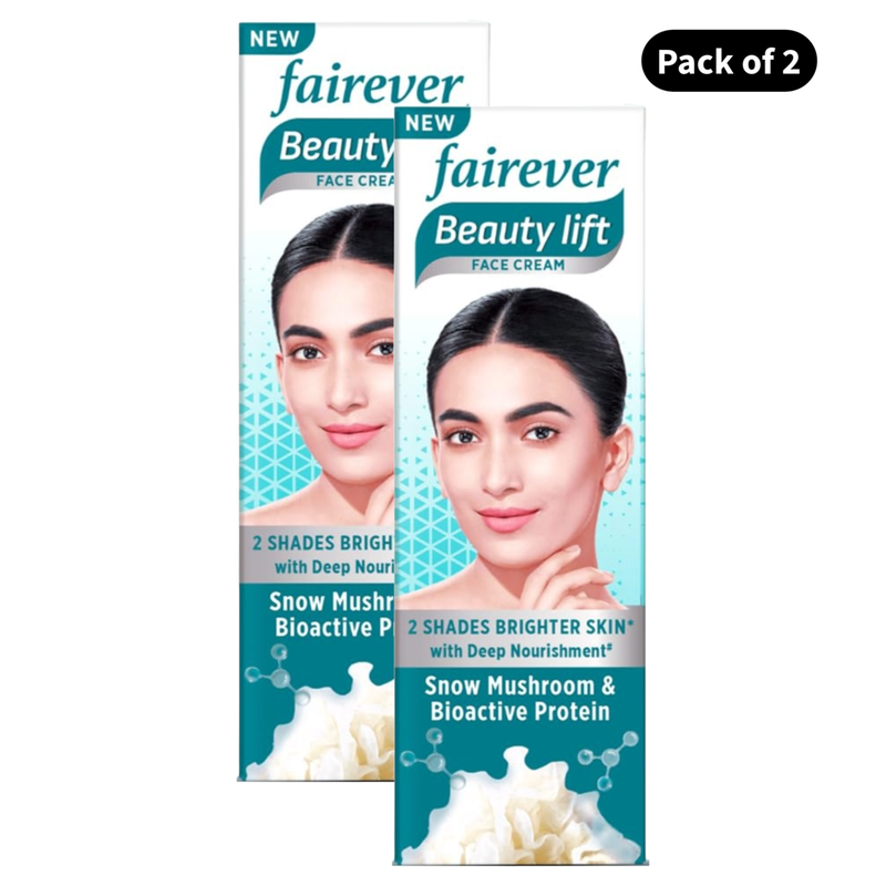 Fairever Beauty Lift 2 Shade Brighter Skin With Deep Nourishment Cream (25g)(Pack of 2)