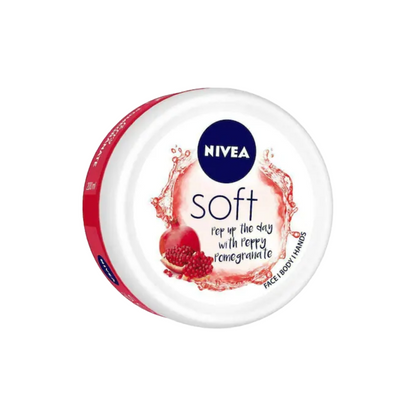 Nivea Soft Peppy Pomegranate Moisturising Cream 200ml