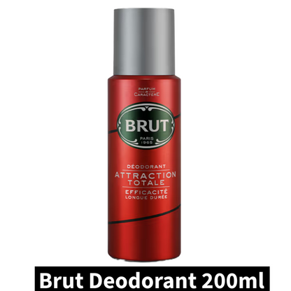 Brut Attraction Totale Deodorant (200ml)(Pack of 1)