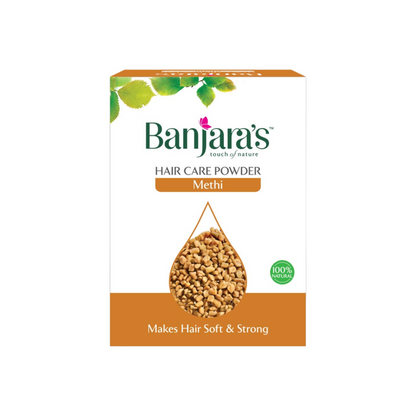 Banjaras Methi Makes Hair Soft & Strong Care Powder 100g