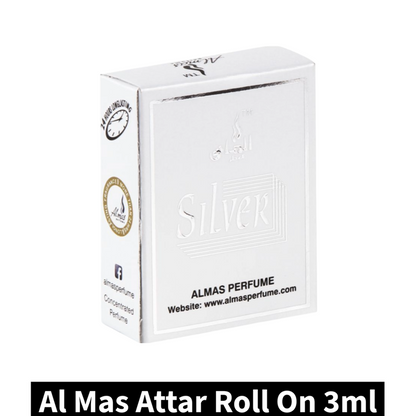 Al Mas Perfume Silver (3ml)(Pack of 1)