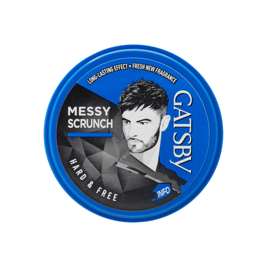 Gatsby Messy Scrunch Hard Hair Styling Wax 25g