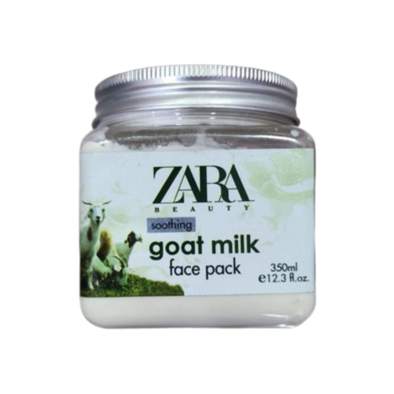 Zara Beauty Soothing Goat Milk Face Pack 350ml