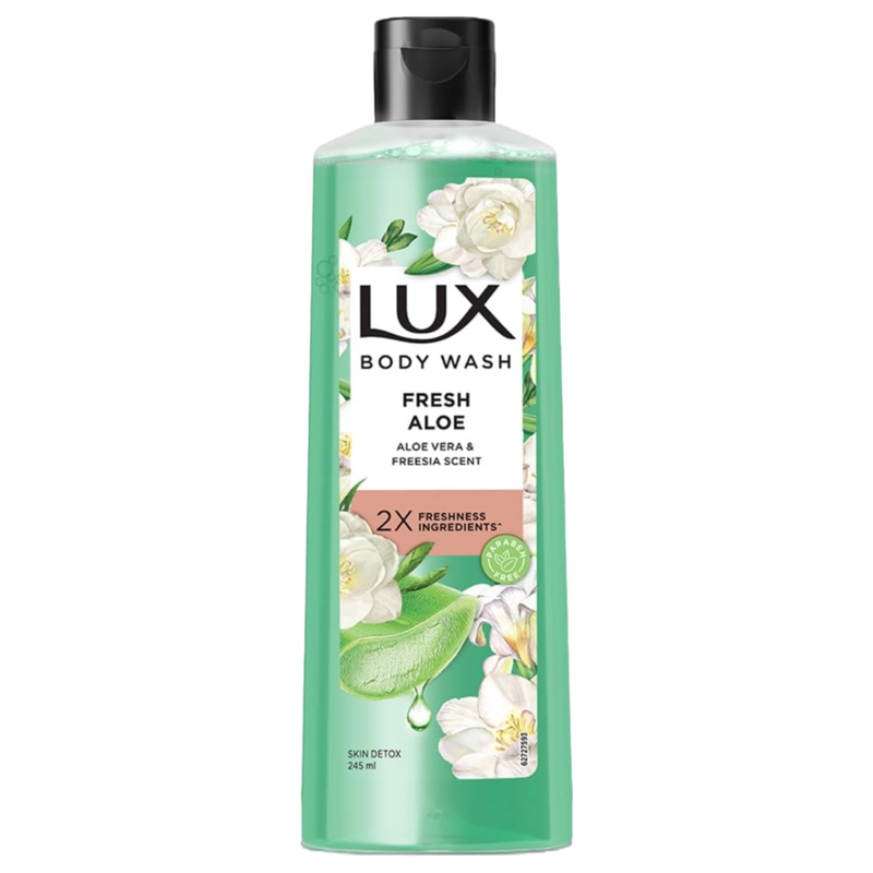 Lux Fresh Aloe Aloe Vera & Freesia Scent Body Wash 245ml