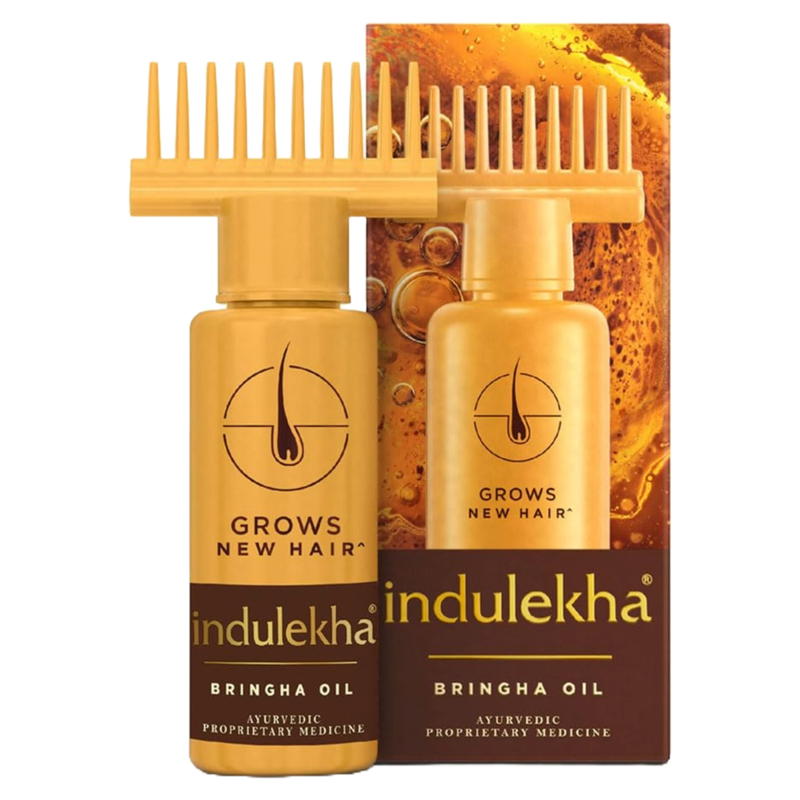 Indulekha Grows New Hair Bringha Hair Oil Ayurvedic 50ml