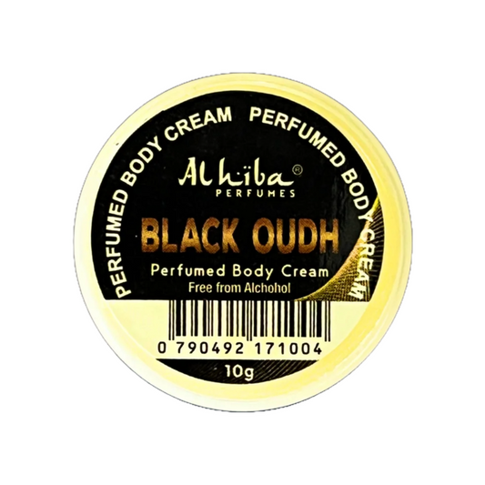 Al Hiba Black Oudh Perfume Body Cream 10g