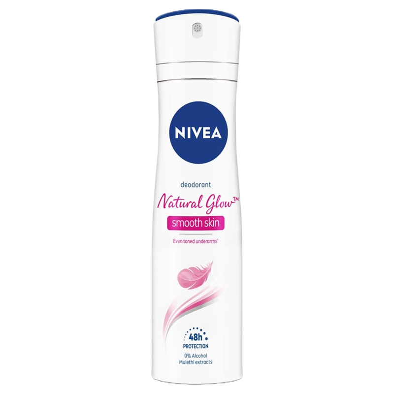 Nivea Natural Glow Smooth Skin 48H Protection Mulethi Extracts Deodorant 91g