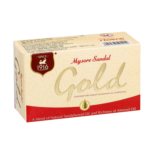 Mysore Sandal Gold Moisturisers & Conditioners Soap 125g