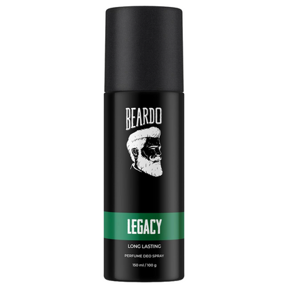 Beardo Legacy Long Lasting Perfume Deo Spray 100g