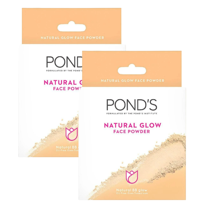 Ponds Natural Glow Natural BB Glow Face Powder 30g Pack of 2