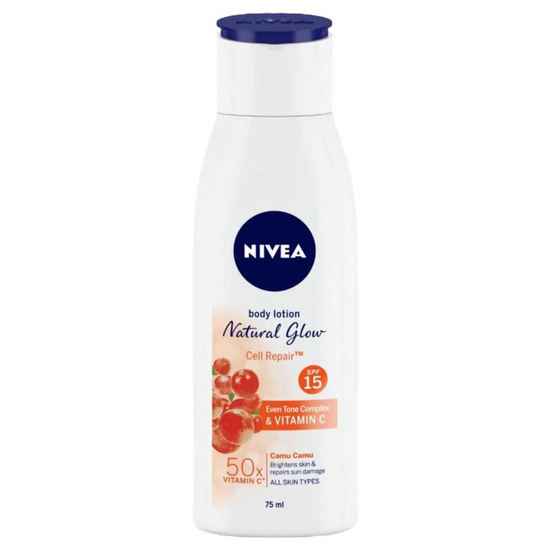 Nivea Natural Glow Cell Repair SPF 15 Even Tone Lotion 75ml