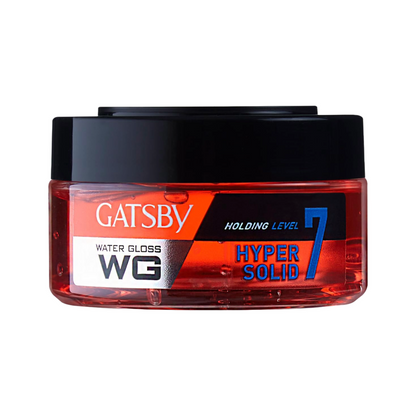 Gatsby Hyper Solid Water Gloss Holding Level 7 Hair Styling 30g