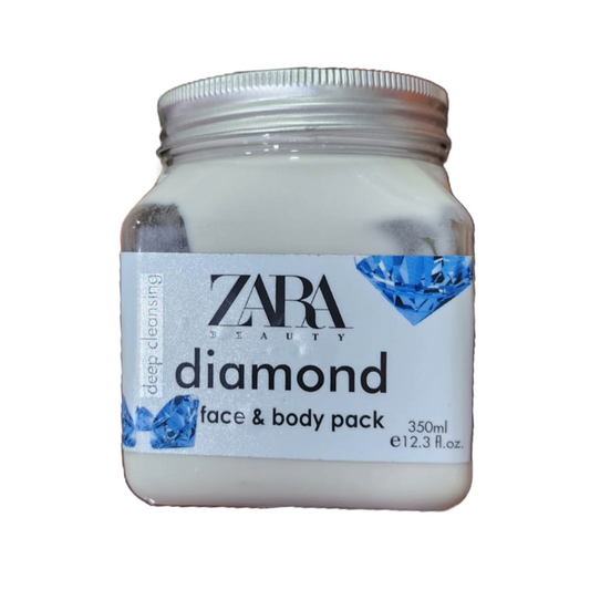 Zara Beauty Deep Cleansing Diamond Face & Body Pack 350ml