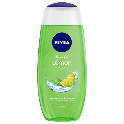 Nivea Lemon & Oil Naturally Caring & Refreshing Shower Gel 125ml