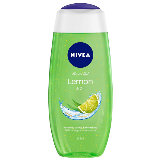 Nivea Lemon & Oil Naturally Caring & Refreshing Shower Gel 125ml