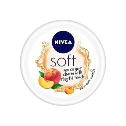 Nivea Soft Peach & Vanilla Moisturising Cream 200ml