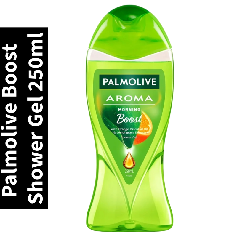 Aroma Morning Boost Palmolive Orange & Lemongrass Shower Gel 250ml