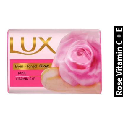 Lux Rose Vitamin C + E Soap Even-Toned Glow 150gm