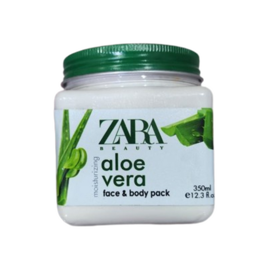 Zara Beauty Moisturizing Aloe Vera Face & Body Pack 350ml