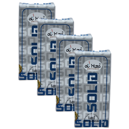 Al Hiza Solid Roll On Perfume 6ml Pack of 4