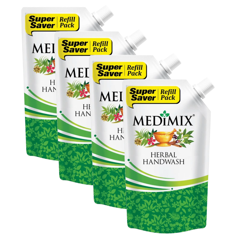 Medimix Herbal Hand Wash - 700ml (Pack Of 4)