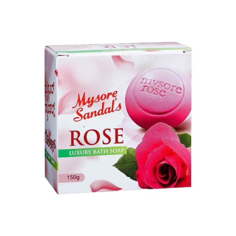 Mysore Sandal Rose Luxury Bath Soap 150g