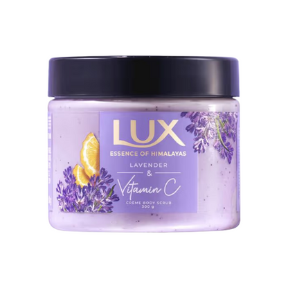 Lux Essence of Hmalayas Lavender & Vitamin C Creme Body Scrub 300g