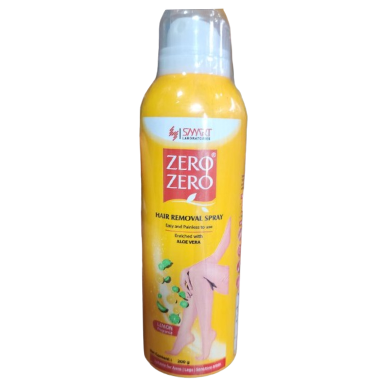 Zero Zero Aloe Vera & Lemon Smooth Hair Removal Spray 200g