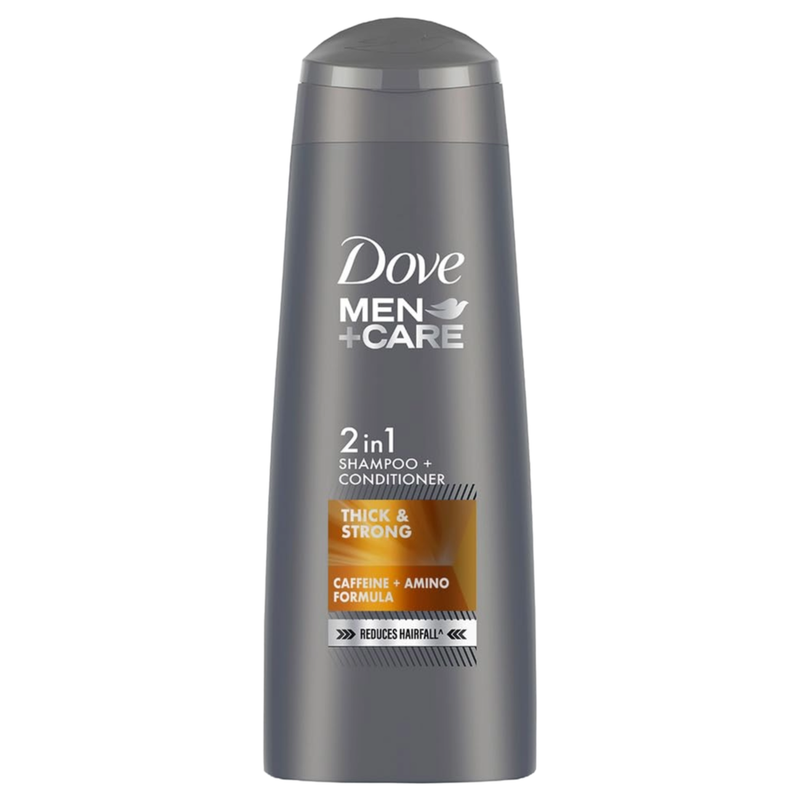 Dove Men+Care Thick & Strong 2 in 1 Shampoo + Conditioner 340ml