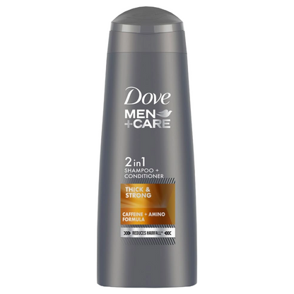 Dove Men+Care Thick & Strong 2 in 1 Shampoo + Conditioner 340ml