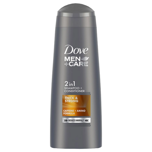 Dove Men+Care Thick & Strong 2 in 1 Shampoo + Conditioner 340ml