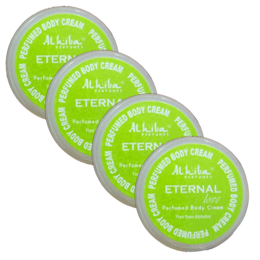 Al Hiba Eternal Perfume Body Cream 10g Pack of 4